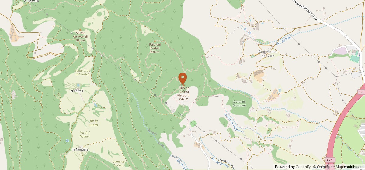 Mapa de Gurb