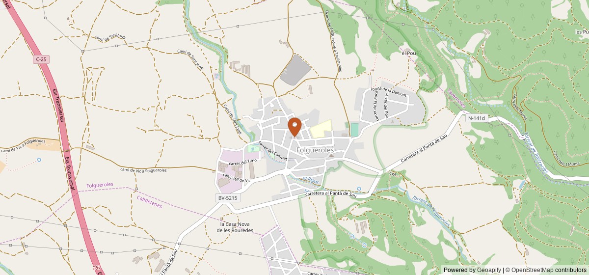 Mapa de Església parroquial