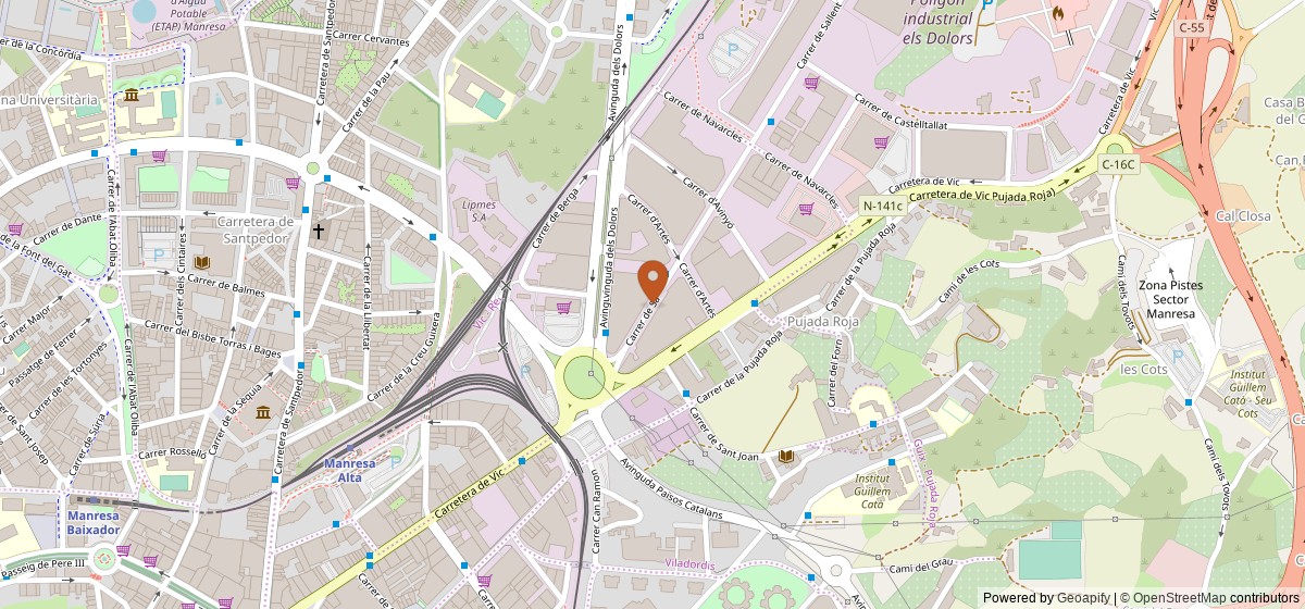 Mapa de Carrer Sallent