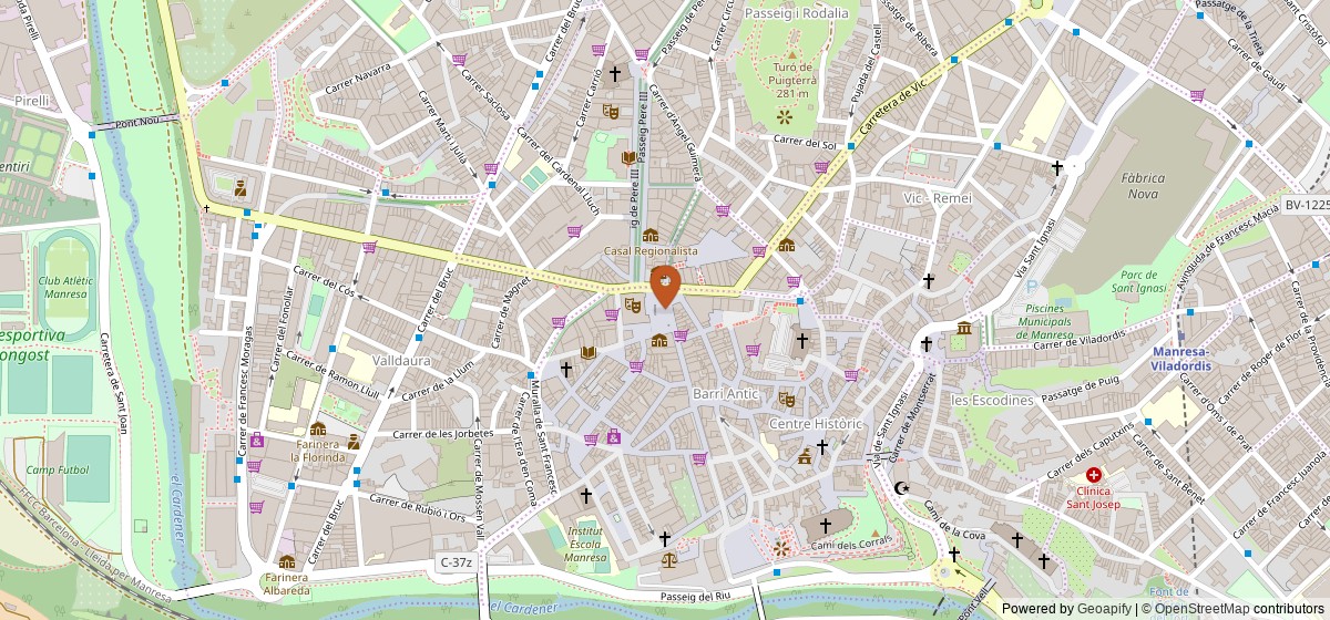 Mapa de Plaça Sant Domènec
