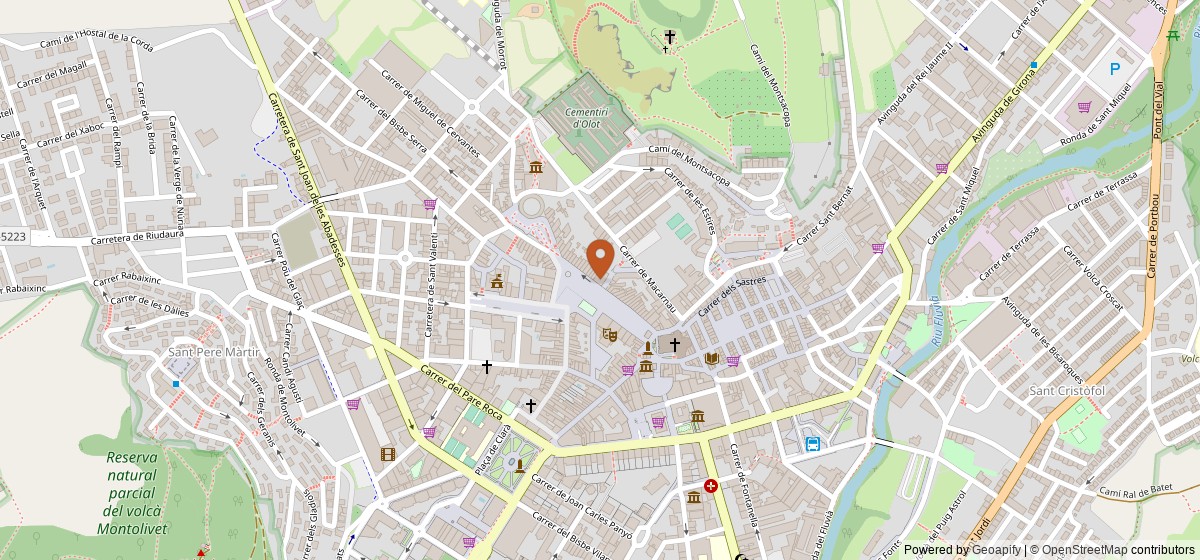 Mapa de Casa Solà Morales