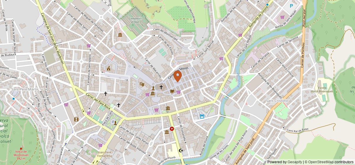 Mapa de Plaça Major