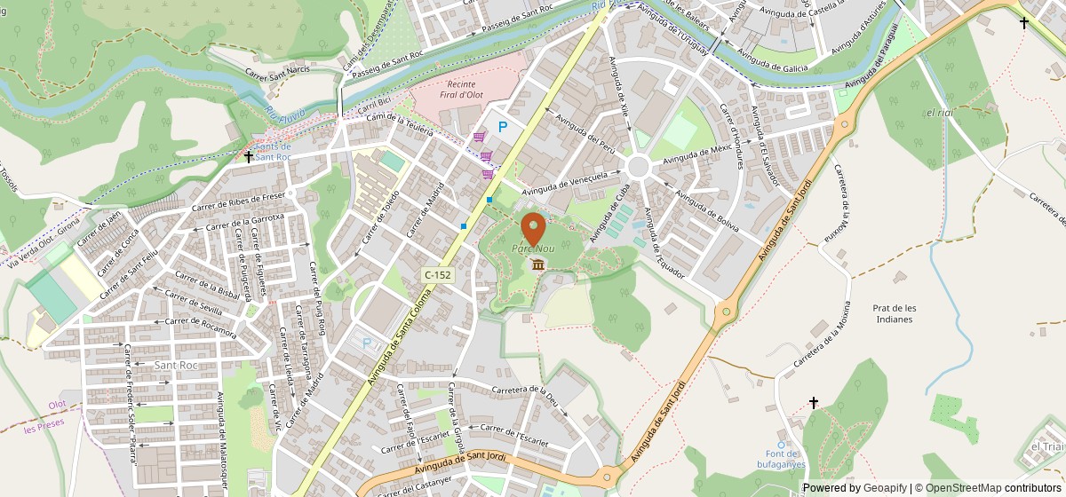 Mapa de Parc Nou