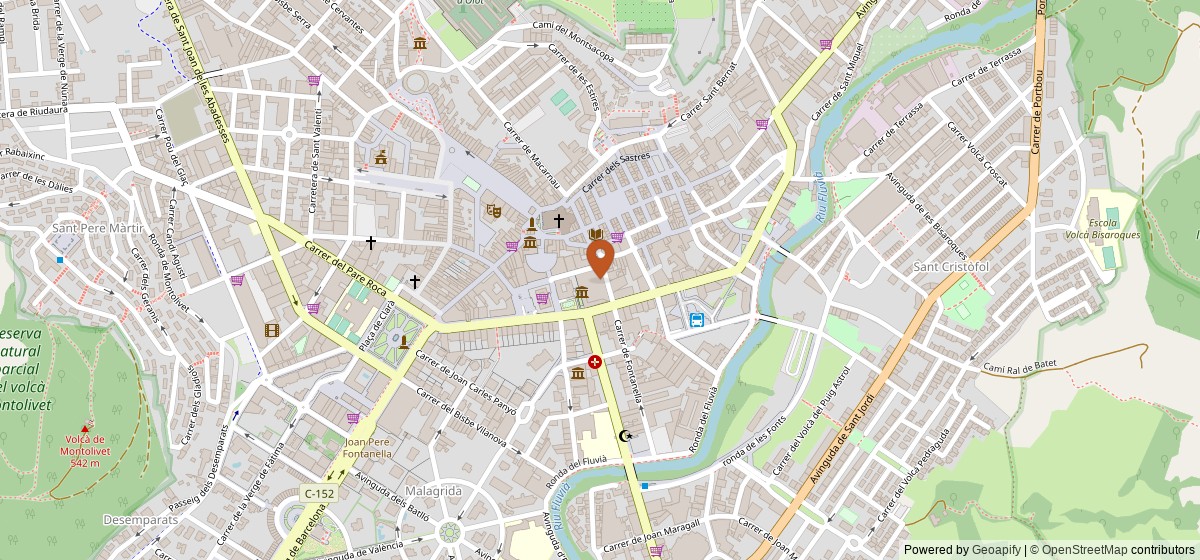 Mapa de Pati de l’Hospici